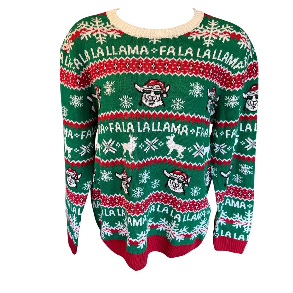 FALALA LLAMA Christmas Sweater